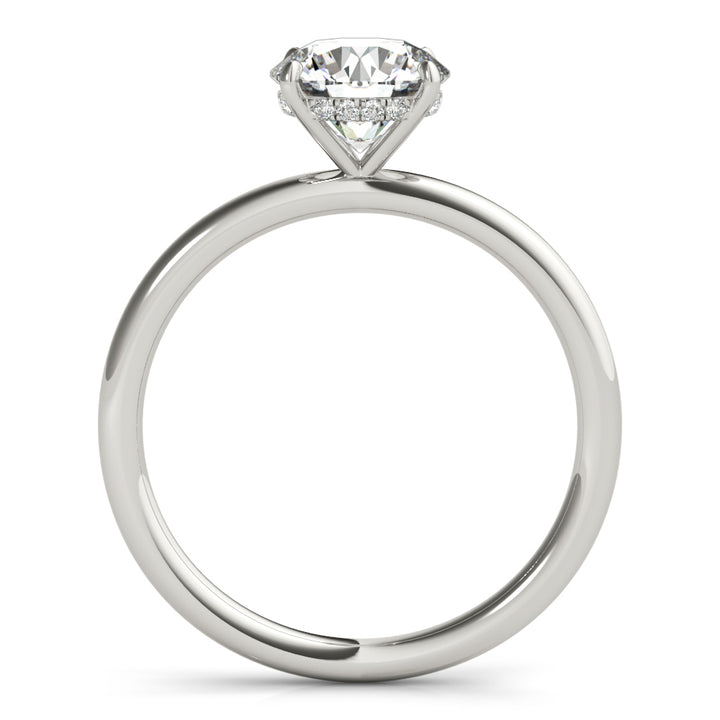 ENGAGEMENT RING ROUND CENTER