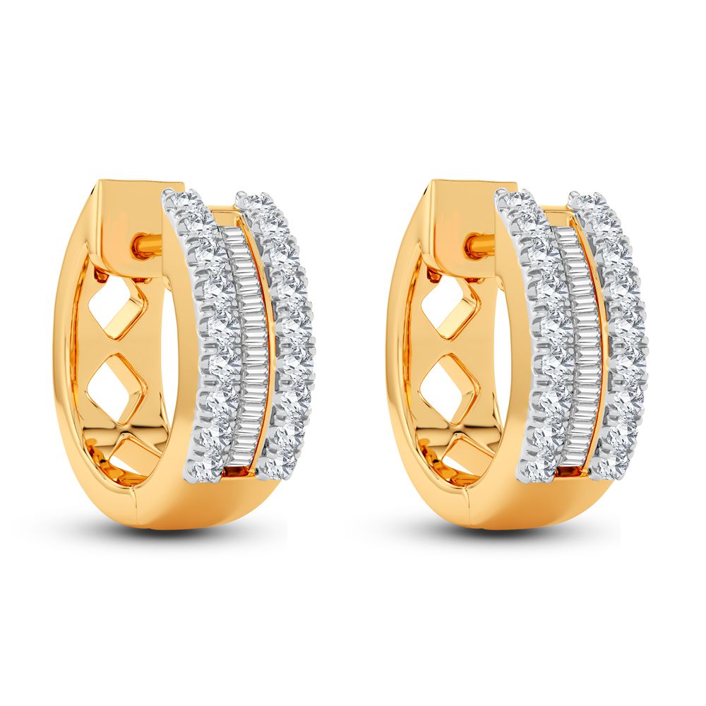 10K 0.25CT Diamond Earring