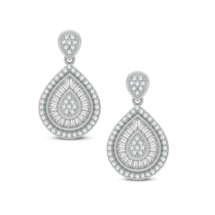 14K 0.50ct Diamond Earring