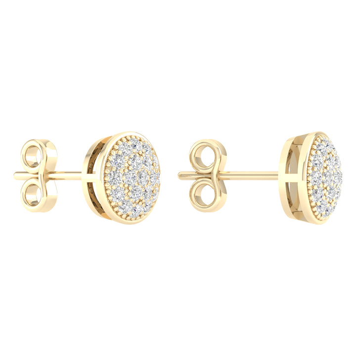 10K 0.10CT Diamond Earring