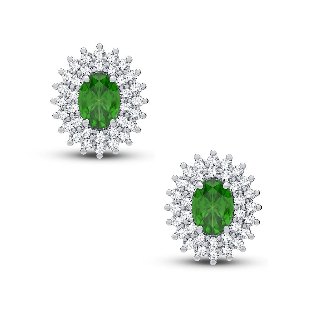 14K 0.50CT Diamond Earring