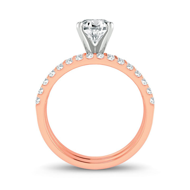 14K 0.50ct Diamond Semi Mount