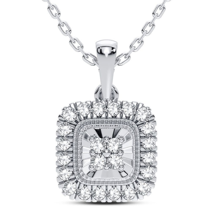 14K 0.16CT DIAMOND PENDANT