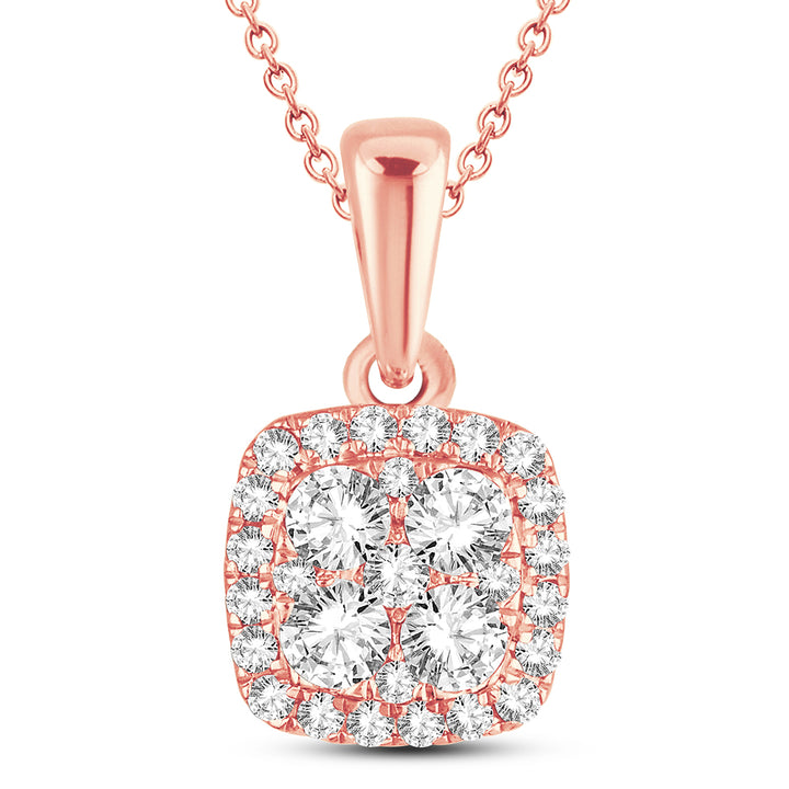 14k 0.50ct Diamond Pendant