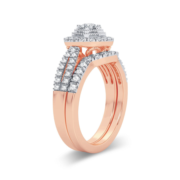 14K 0.75CT Diamond Bridal Ring