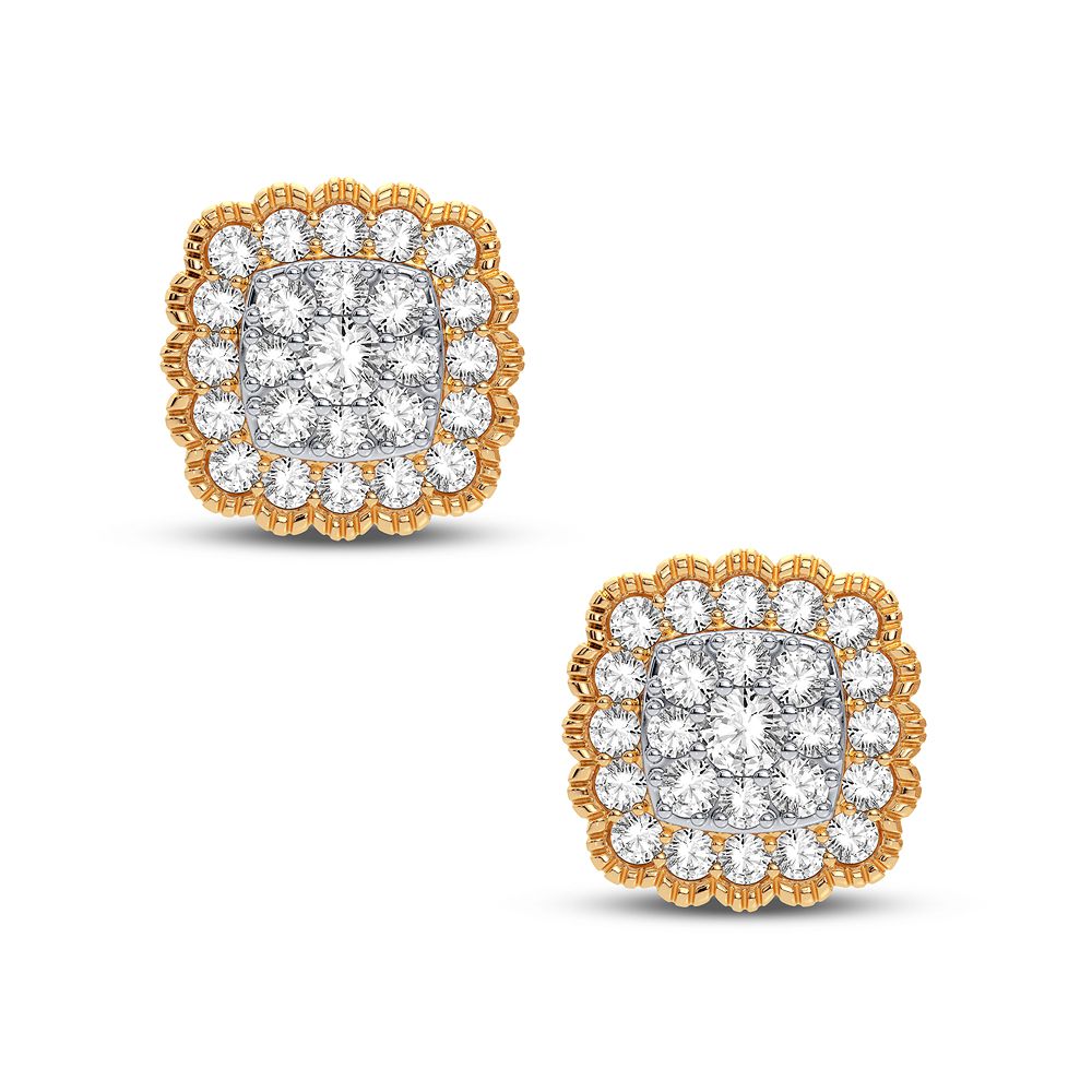 14K 0.50CT Diamond Earring