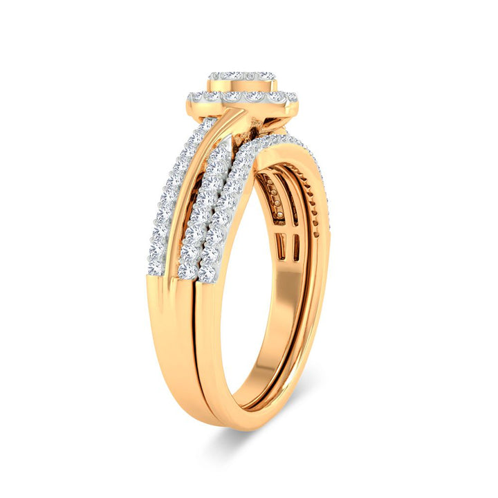 14K 0.50ct Diamond Bridal Ring