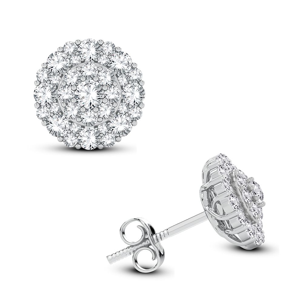 14K 0.50CT Diamond Earring