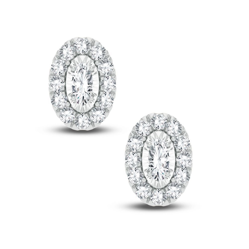 14K 0.40CT DIAMOND EARRING