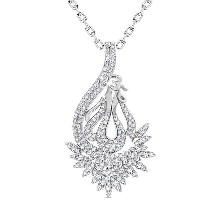 14K 1.16CT Diamond Pendant