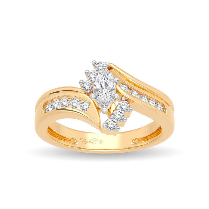 14K 0.50ct Engagement Ring