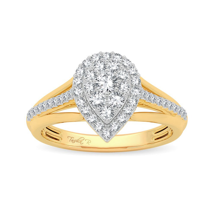 14K 0.50CT Diamond Ring