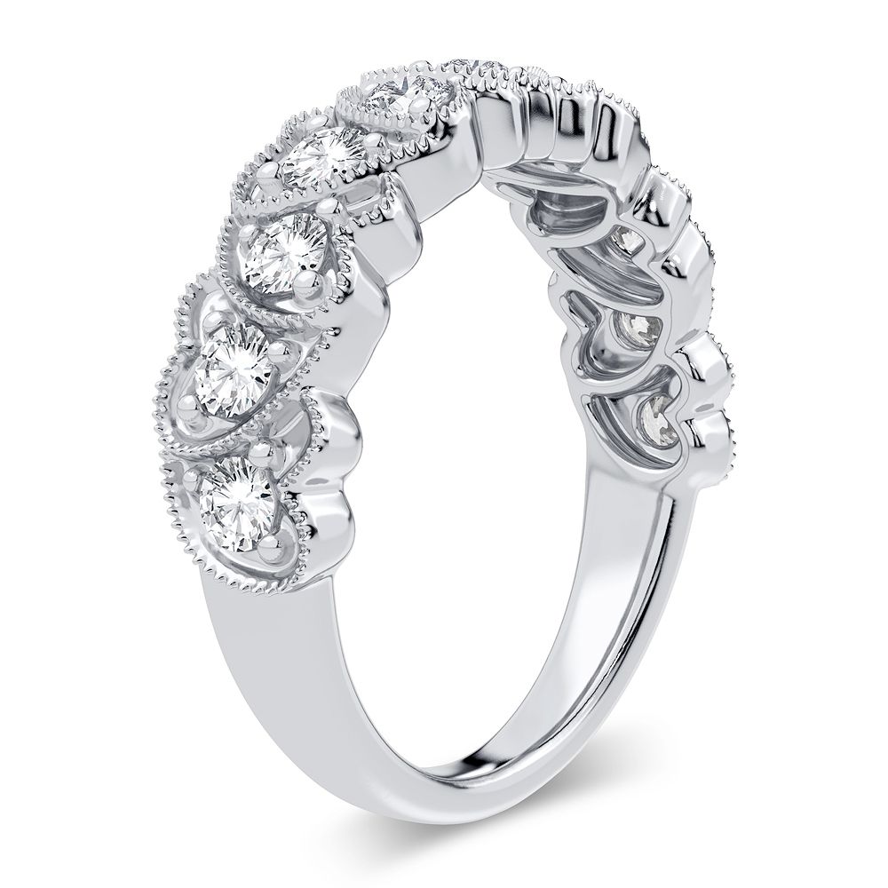 14K 0.60CT Diamond Band