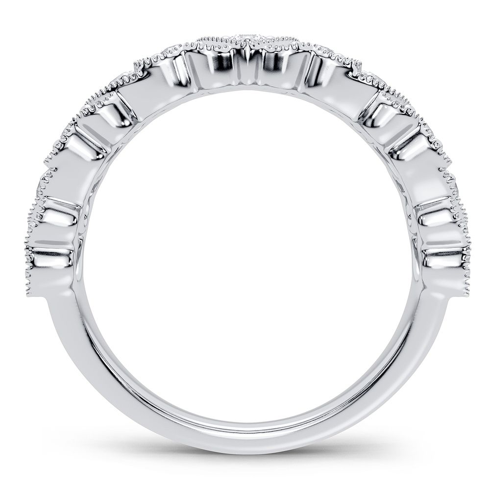 14K 0.60CT Diamond Band