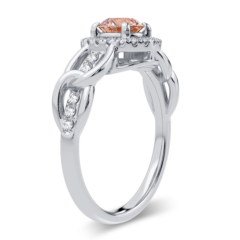 14k 0.20ct Morganite Ring