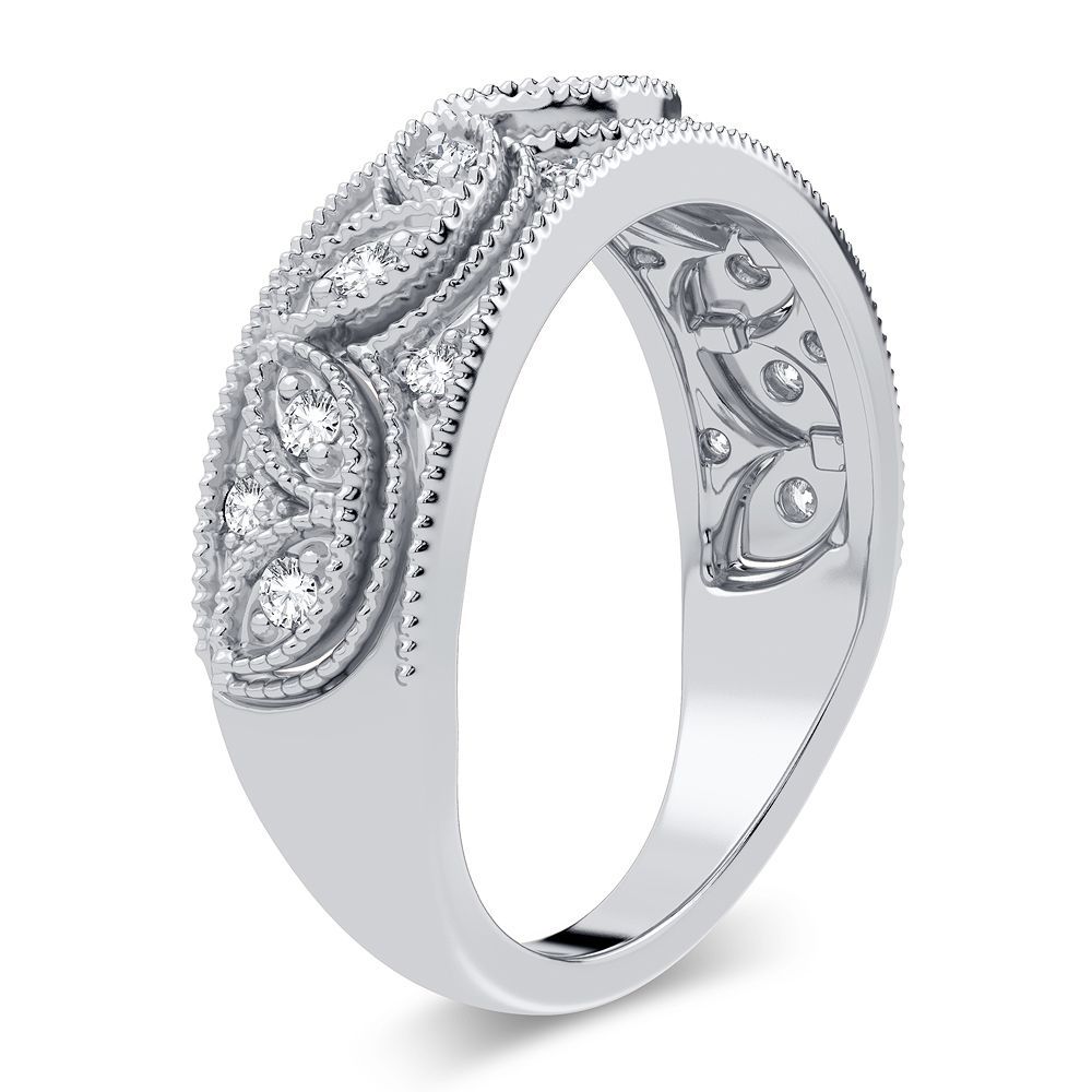 14K 0.20CT Diamond Band