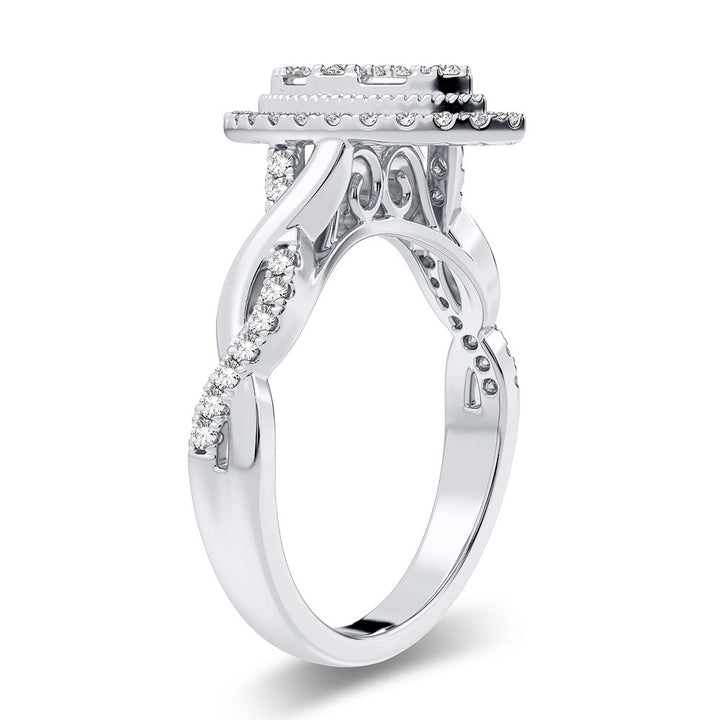 14K 0.40CT Diamond Ring