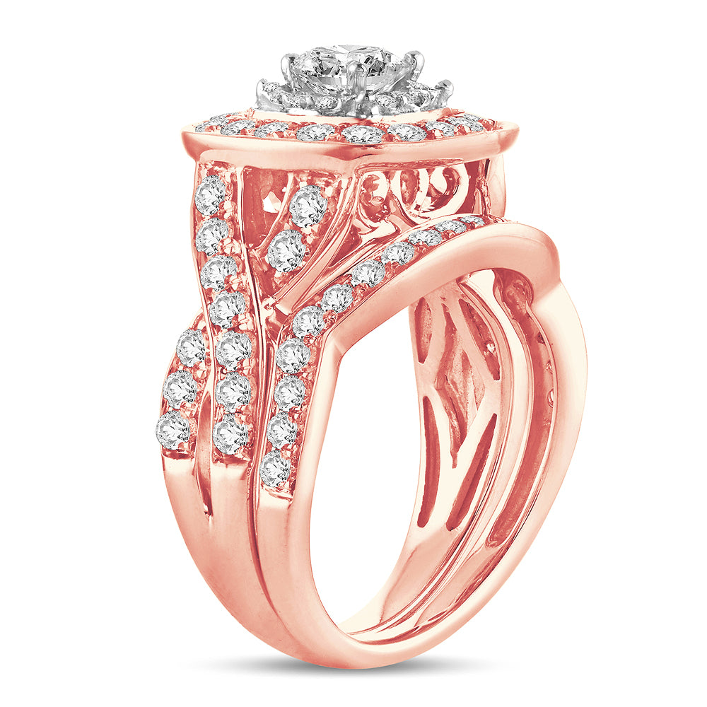 14K 2.00CT Diamond  BRIDAL RING