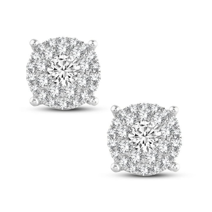 14K  1.54CT  Diamond Earring