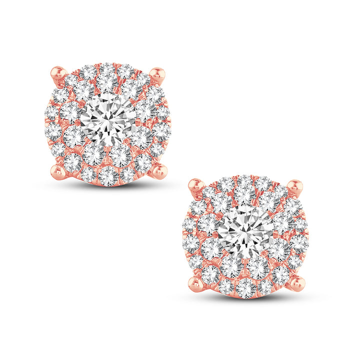 14K  1.54CT  Diamond Earring