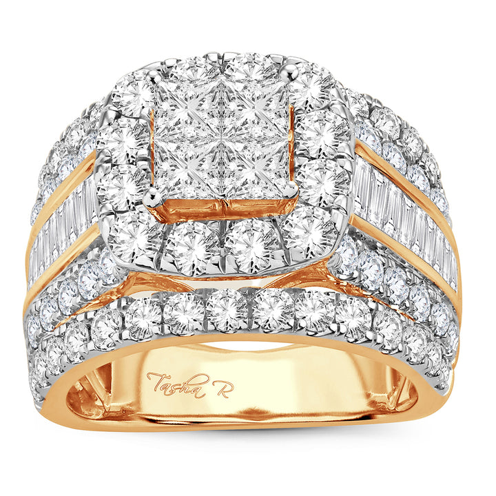 14K  4.00CT    Bridal Diamond  Ring
