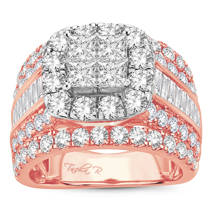 14K  4.00CT    Bridal Diamond  Ring