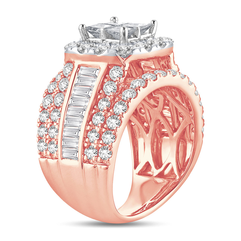 14K  4.00CT    Bridal Diamond  Ring