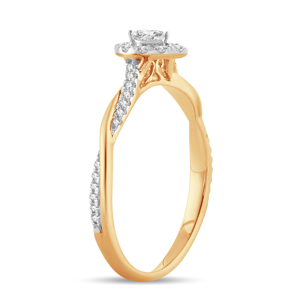 14K 0.51CT Diamond RING