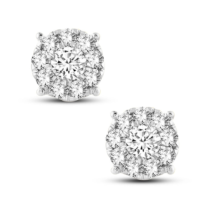 14K 1.00CT DIAMOND EARRING