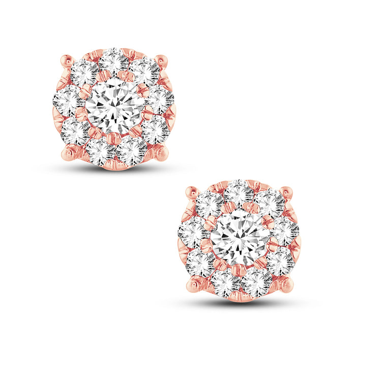 14K 1.00CT DIAMOND EARRING