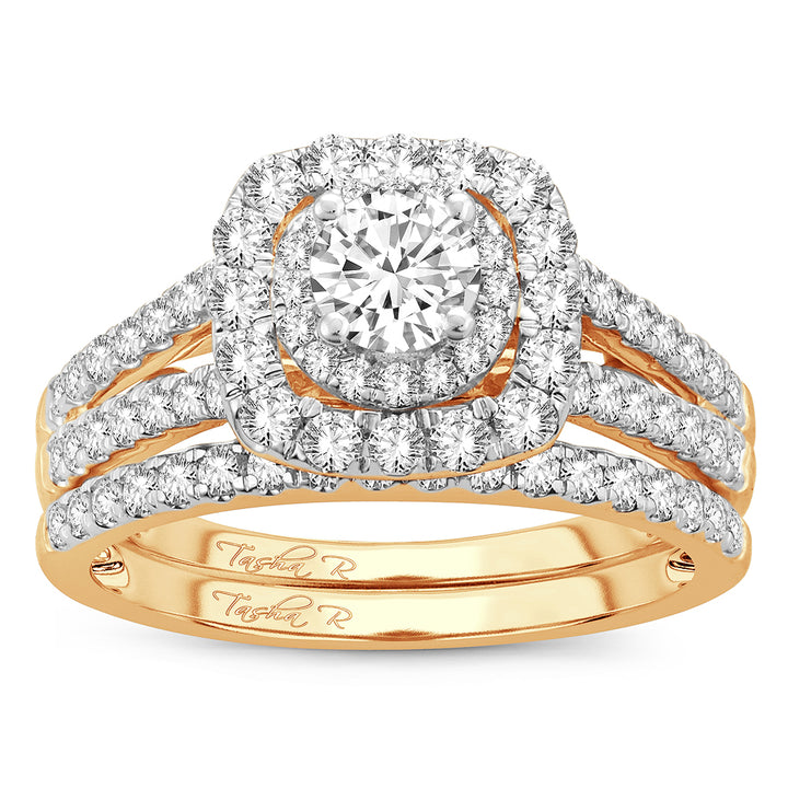 14K  1.40CT  Diamond BRIDAL RING