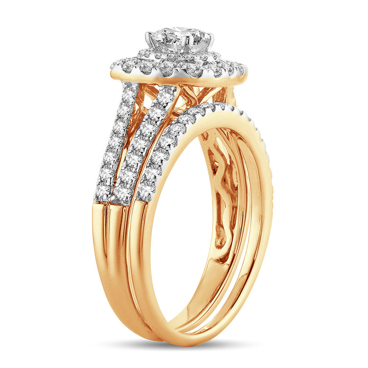 14K  1.40CT  Diamond BRIDAL RING
