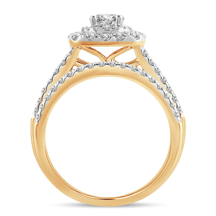 14K  1.40CT  Diamond BRIDAL RING