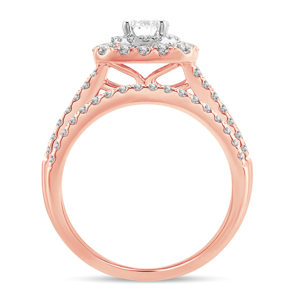 14K  1.40CT  Diamond BRIDAL RING