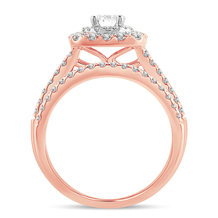 14K  1.40CT  Diamond BRIDAL RING