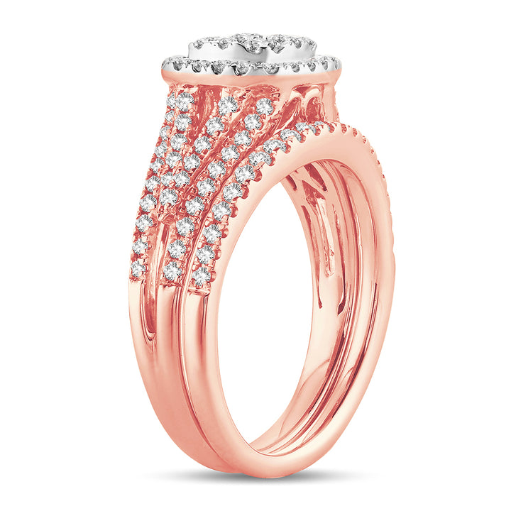 14K  1.00CT  Diamond BRIDAL SET