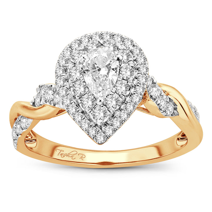 14K 1.00ct Engagement Ring