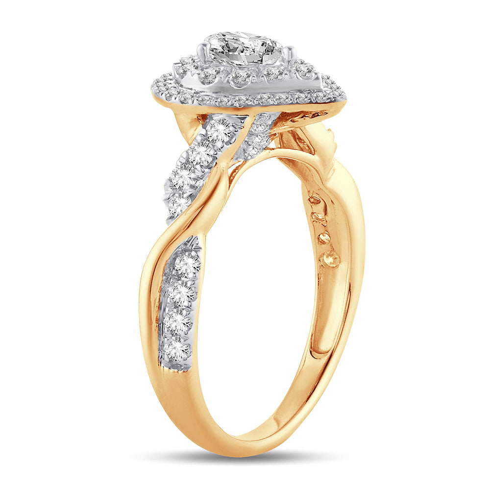 14K 1.00ct Engagement Ring