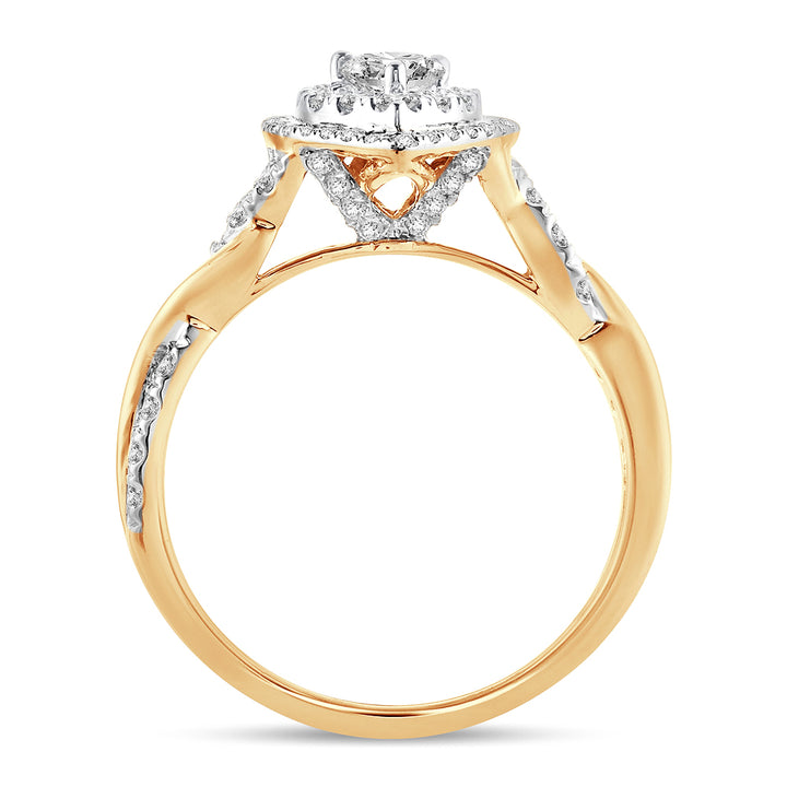 14K 1.00ct Engagement Ring