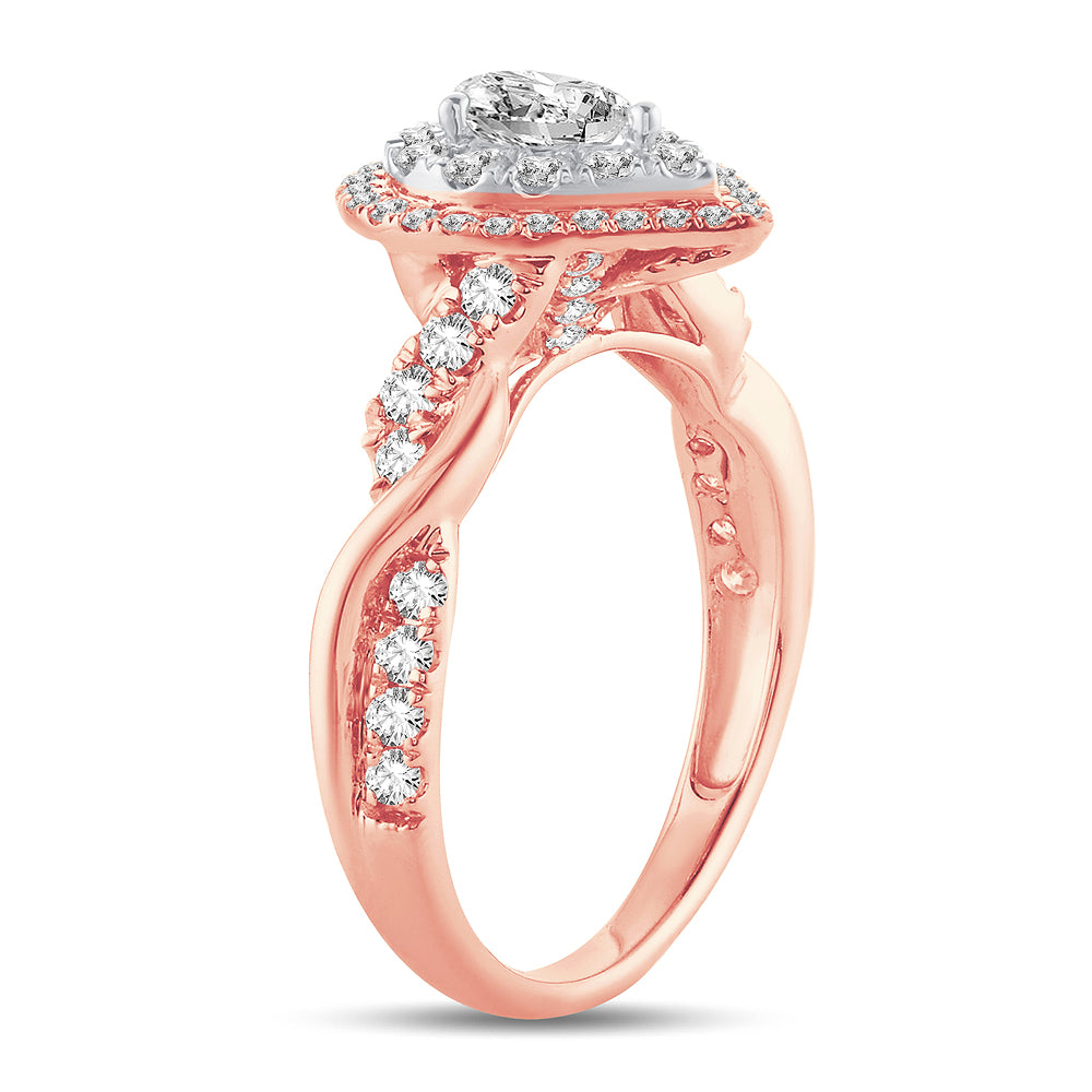 14K 1.00ct Engagement Ring