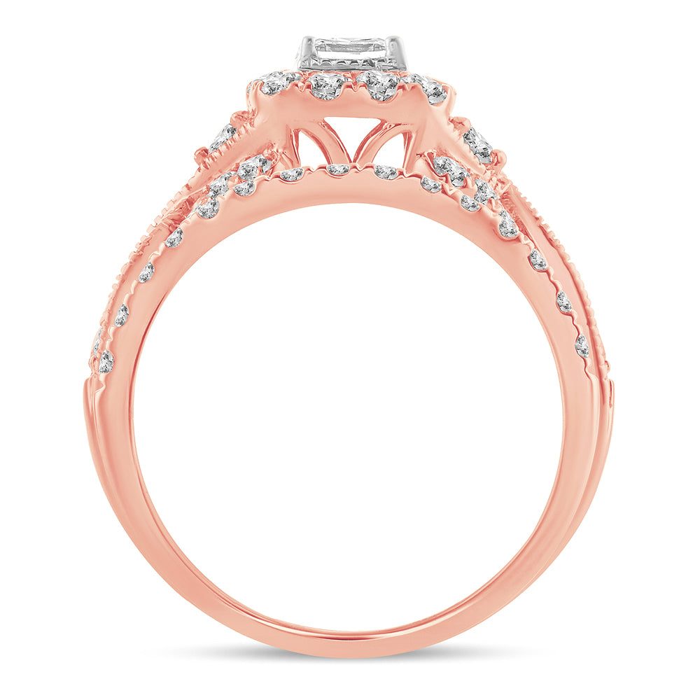 14K 1.00CT Diamond  BRIDAL RING
