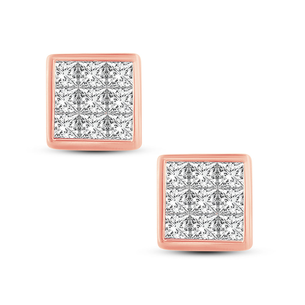 14K 0.50CT Diamond Earring