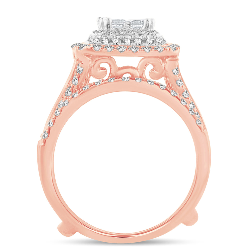 14K  2.01CT  BRIDAL DIAMOND  RING