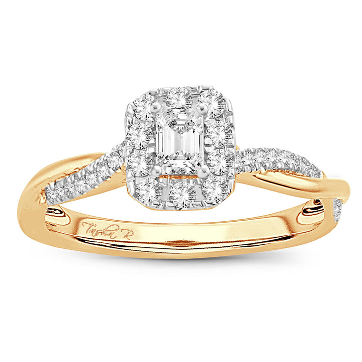 14K 0.50CT DIAMOND RING