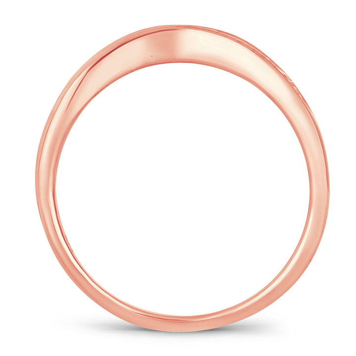 14K 0.33CT  Diamond Enhancer Band