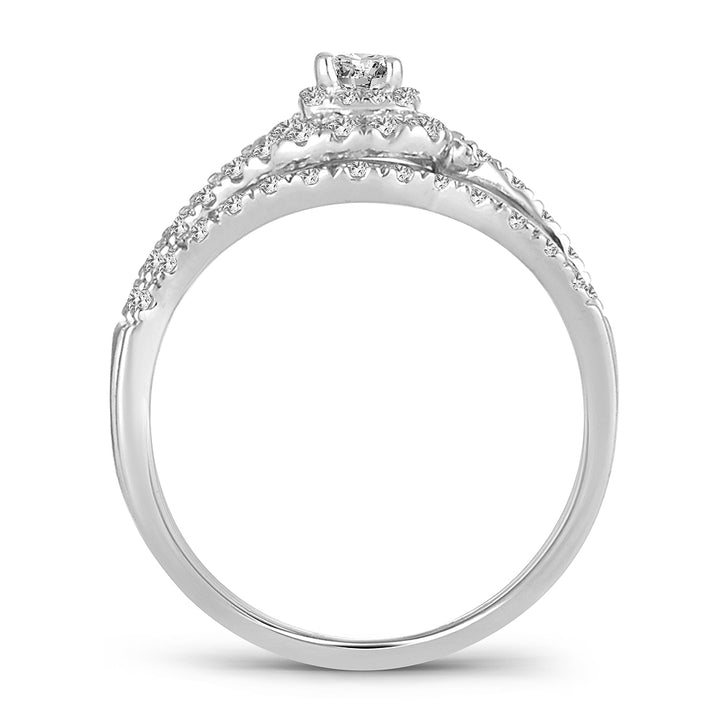 14K  0.50ct Diamond Bridal Ring