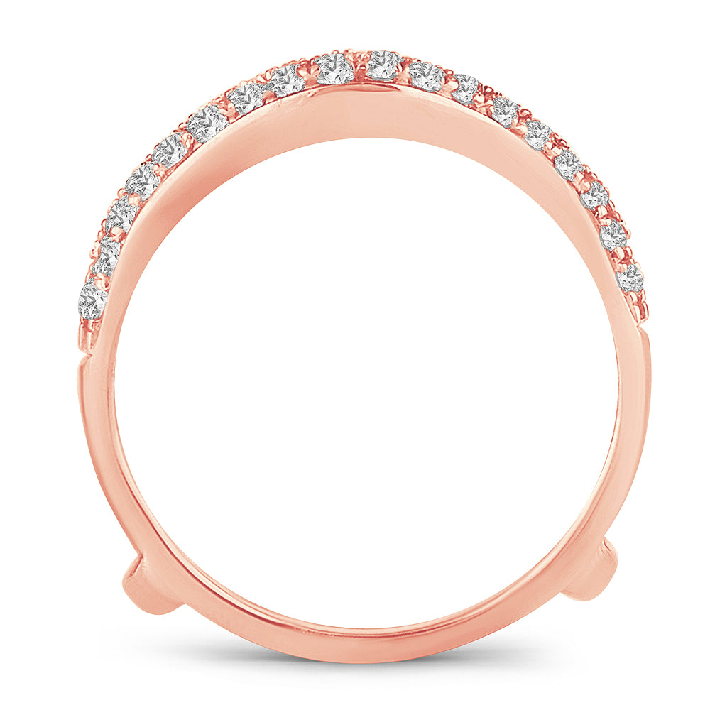 14K 1.00CT Diamond RING GUARD