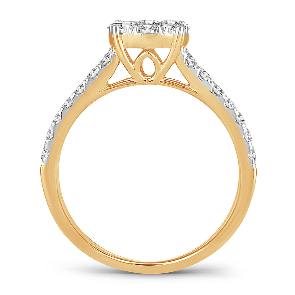 14K 1.00CT Diamond ring