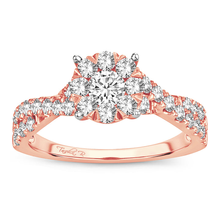 14K 1.00CT Diamond ring