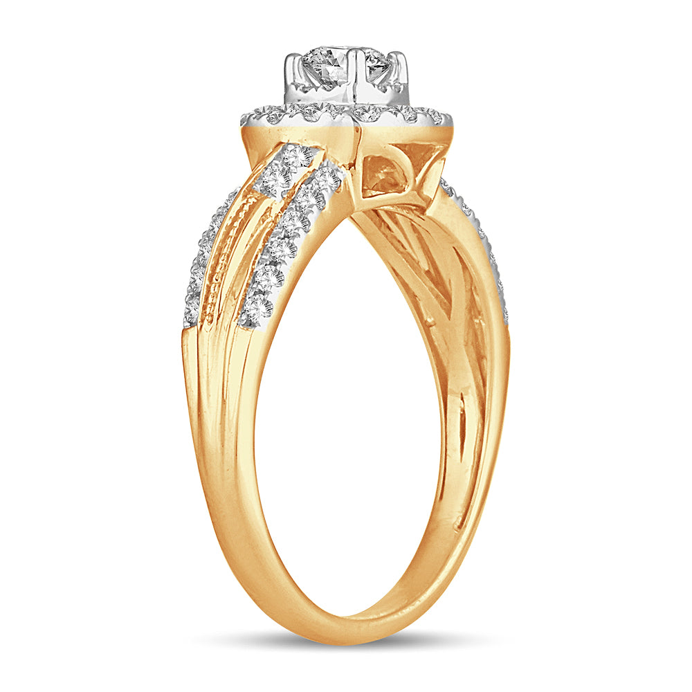 14K 0.62CT Diamond ring